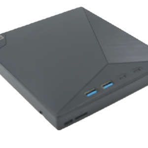 ENB Leader Portable Blu-ray DVD Burner LTBRDVR1 USB 3.2 Gen1 & USB 2.0 8x DVD/24x CD Read Speed Black