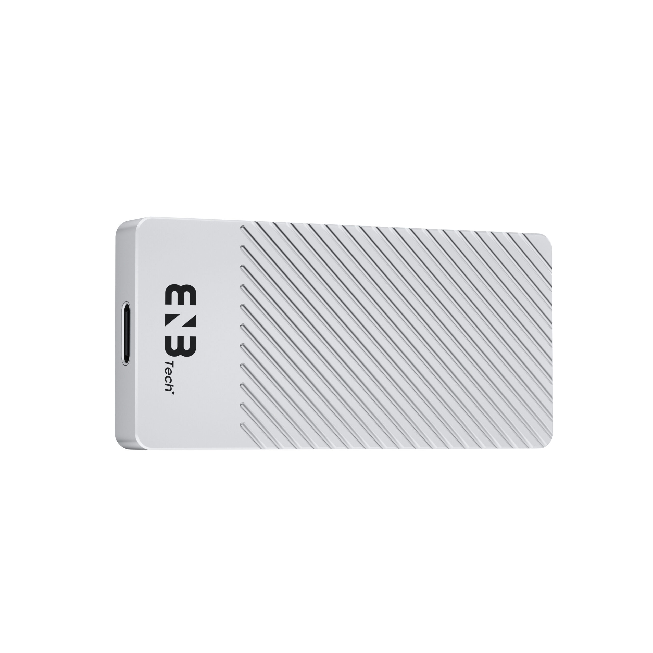 ENB Aurorae ATSD1 1060MB/s 8mm Ultra-thin Portable Solid State Drive (45g 2TB Type-C USB3.2 Gen1 Full-Platform Compatible) Aurora Silver - Image 4
