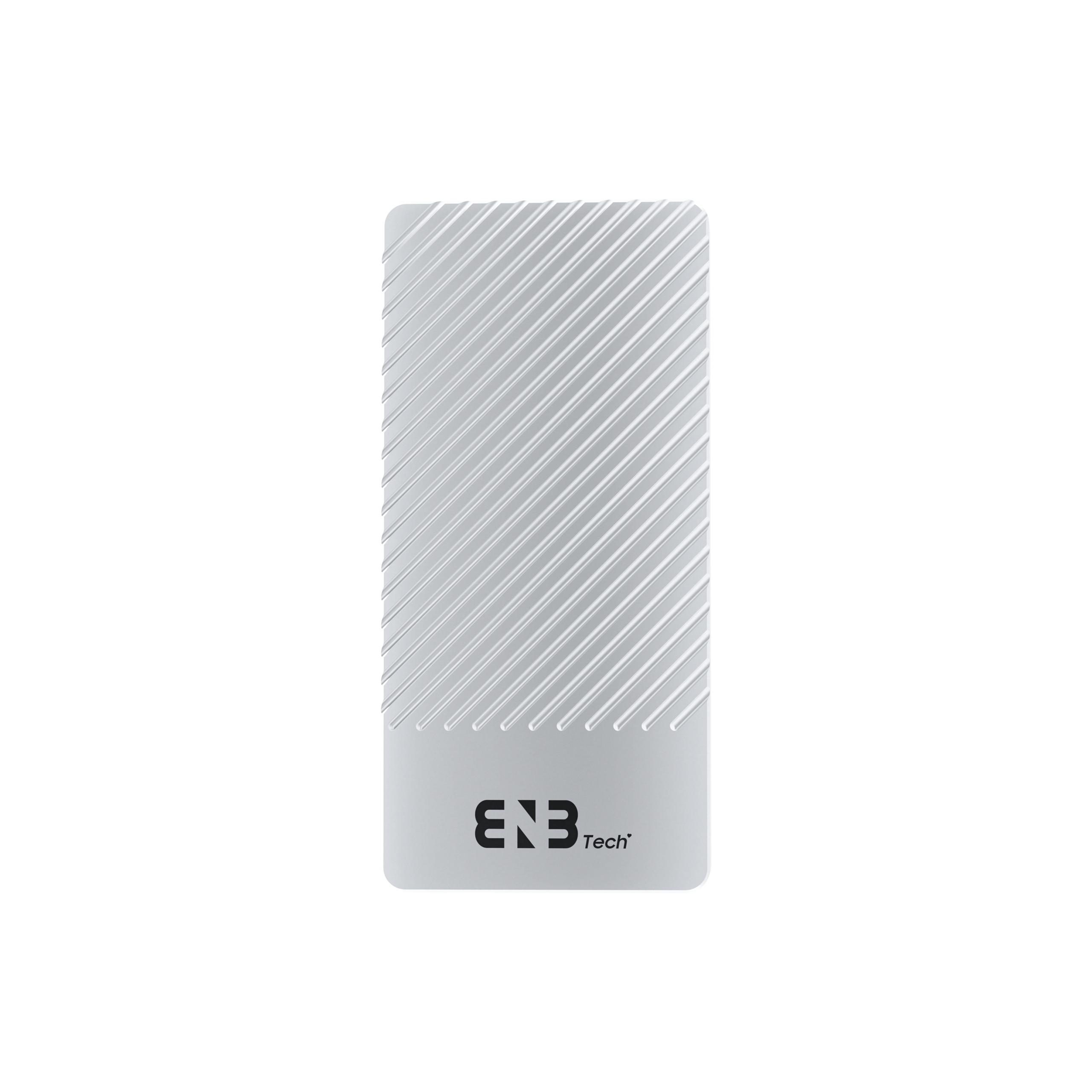 ENB Aurorae ATSD1 1060MB/s 8mm Ultra-thin Portable Solid State Drive (45g 2TB Type-C USB3.2 Gen1 Full-Platform Compatible) Aurora Silver